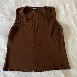 90’s Brown Top!🤎